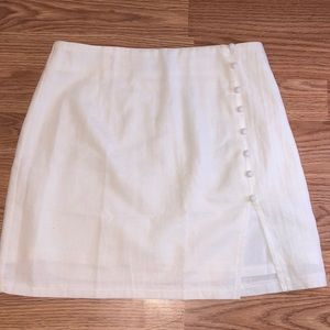 Princess Polly Skirts - A white mini skirt Princess Polly Skirts - A white mini skirt